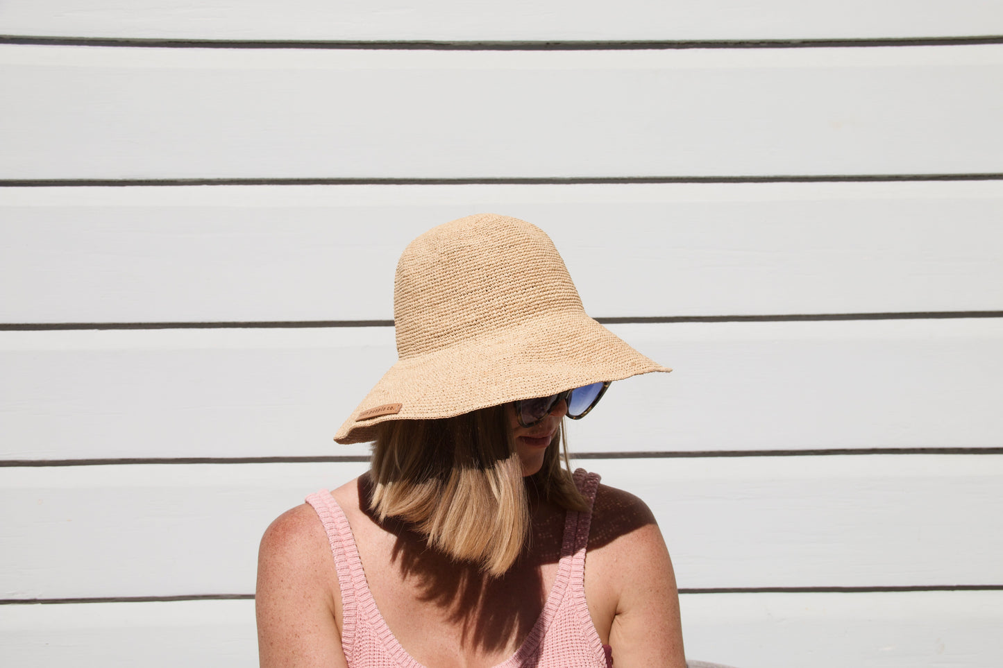 Sun People Co. Woven Raffia Sun Hat - Crushable
