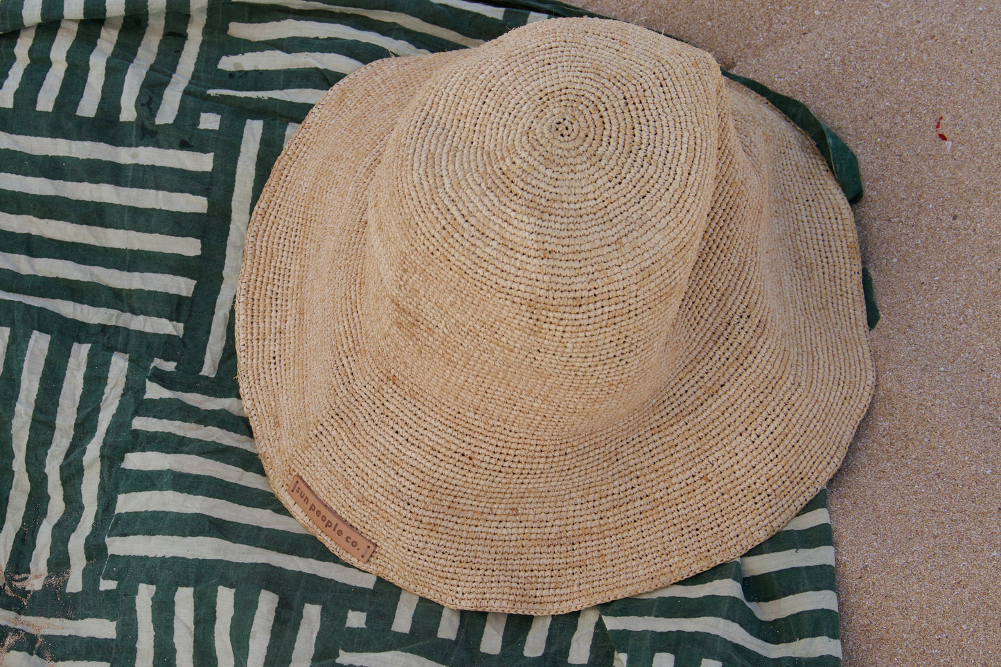 Sun People Co. Woven Raffia Sun Hat - Crushable