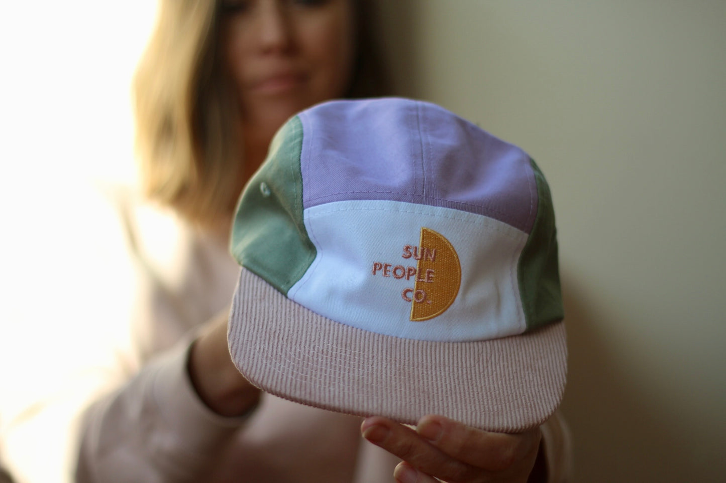 Sun People Co. Cotton 5 Panel Hat